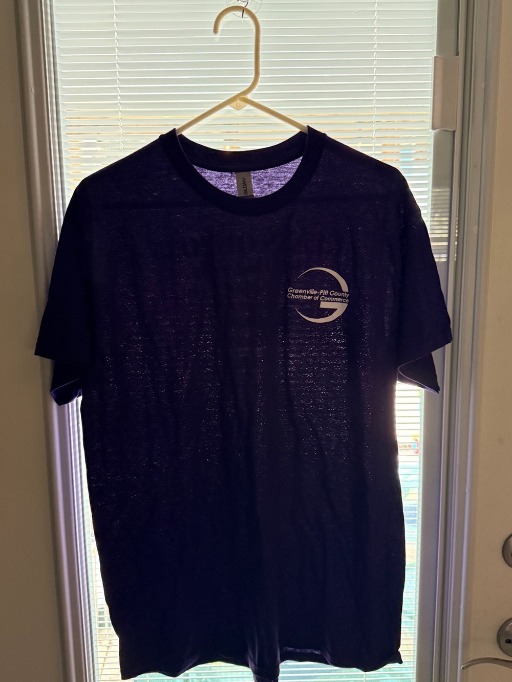 Purple Gildan Heavy Cotton T-shirt